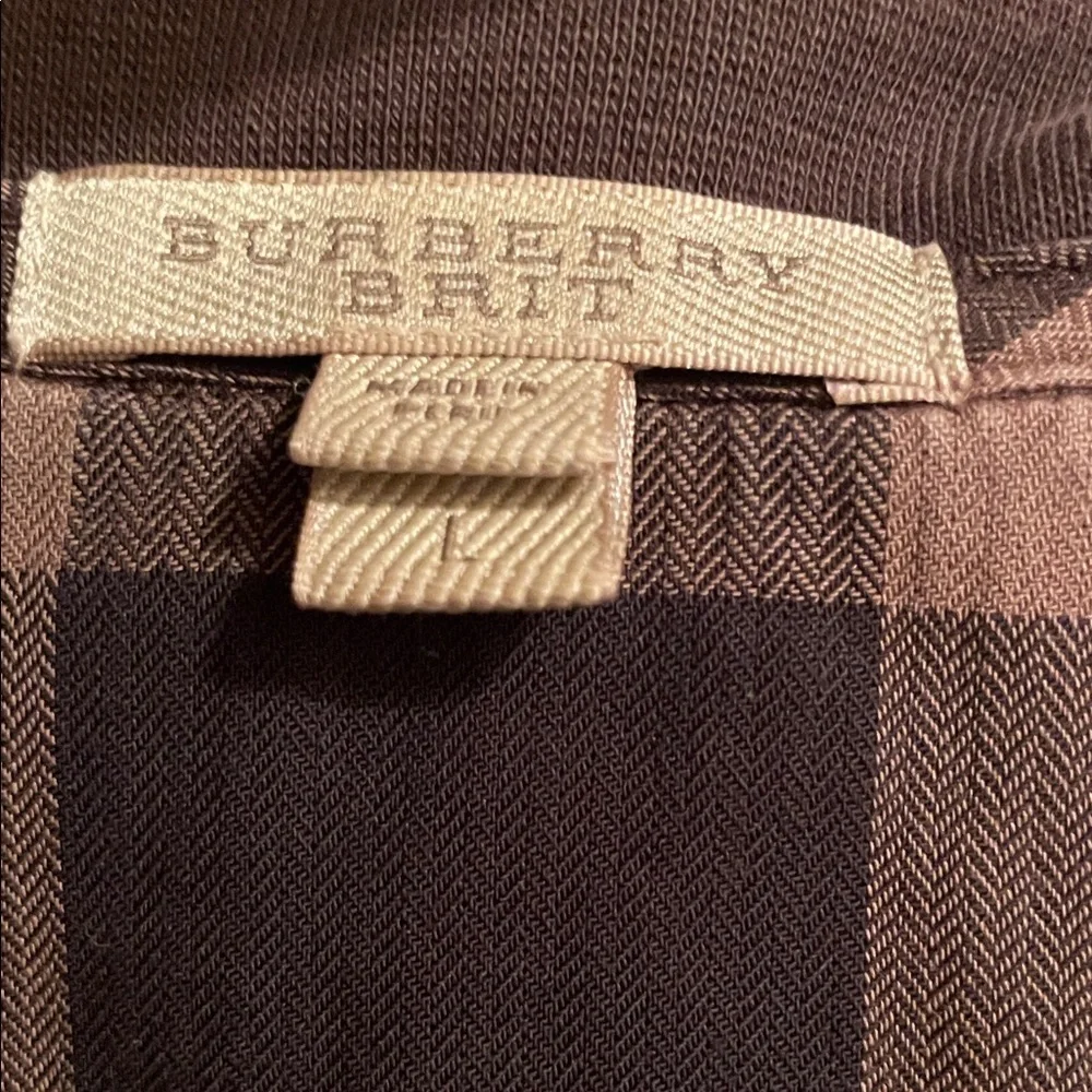 Burberry Brit quarter zip pullover swestshirt